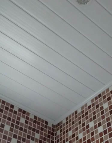 Projeto forro de pvc Branco